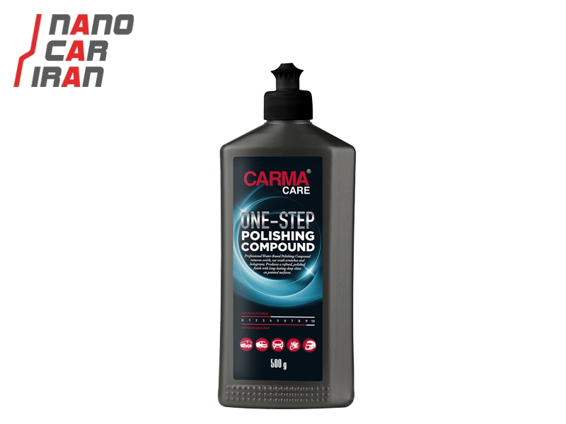 پولیش تک مرحله‌ای ۵۰۰ گرمی کارماکر CarmaCare 500g One Step Polish